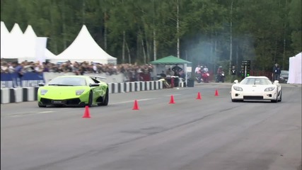 Lamborghini Lp670-4 Sv vs Koenigsegg Ccxr