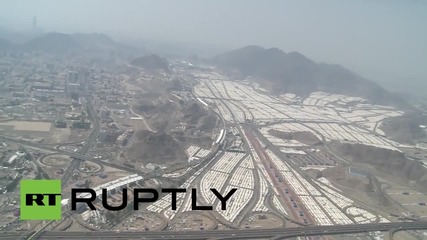 Saudi Arabia: Aerial footage shows Mecca's Grand Mosque under construction