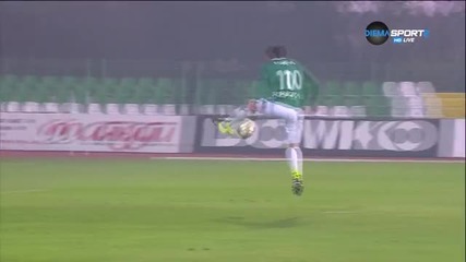 Берое - Монтана 1:0 /първо полувреме/