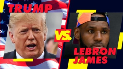 Donald Trump is not on Lebron James' team