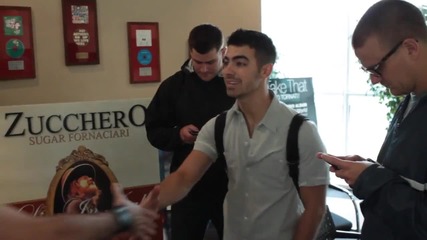 Joe Jonas в Милано