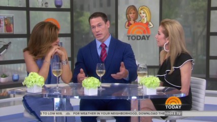 John Cena has an emotional conversation about Nikki Bella with Kathie Lee Gifford and Hoda Kotb for a second day on NBC'