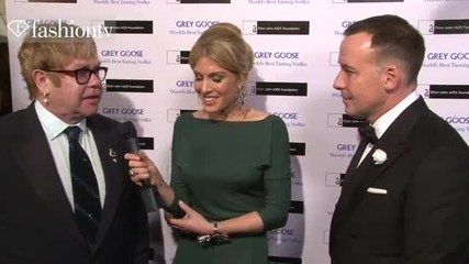 Elton John & David Furnish Interview at Winter Ball 2011 with Hofit Golan