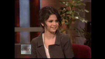 Selena Gomez On Ellen