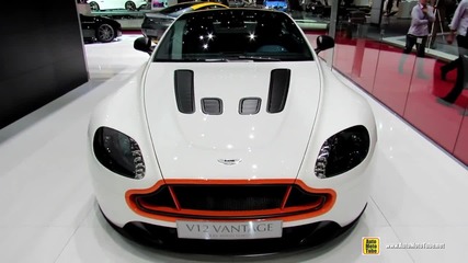 2014 Aston Martin V12 Vantage Q - Exterior and Interior Walkaround - 2014 Geneva Motor Show