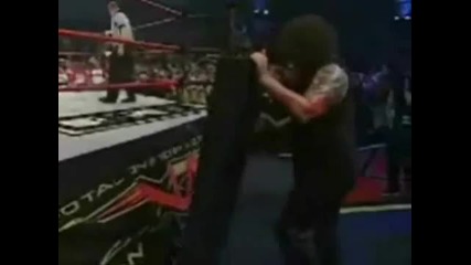 Sting vs Abyss - Prison Yard match * part 2 * 