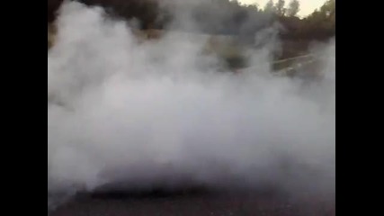 Palenie gumy Bmw E36 2.0l