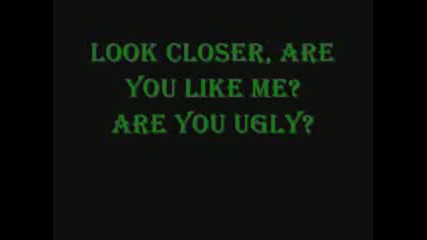 The Exies - Ugly - Lyrics