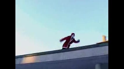 Joulupukki Parkour 2003