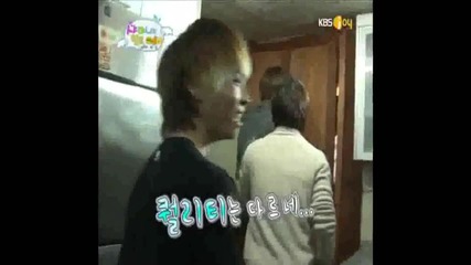 Cute Tae min part#2 - imitates onew donald duck