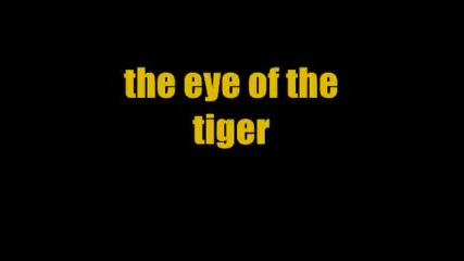 Survivor - Eye Of The Tiger