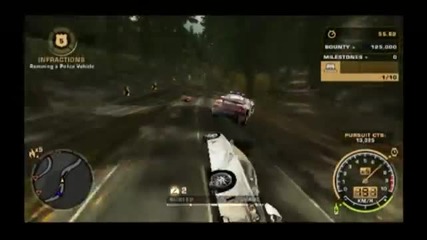 Need for Speed Most Wanted Barrel Rolling