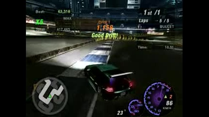 Need for Speed Underground 2 , Insane Drift