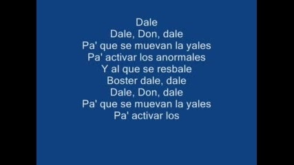 Don Omar - Dale Don Dale (lyric)