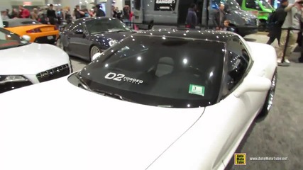 [ 2008 Chevrolet Corvette with D2 Forged Wheels ] - 2014 New York Auto Show