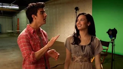 Joe Jonas and Demi Lovato - Oceans Outtakes and Bloopers 