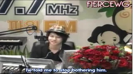 Sohee calls Heechul during Youngstreet (eng)