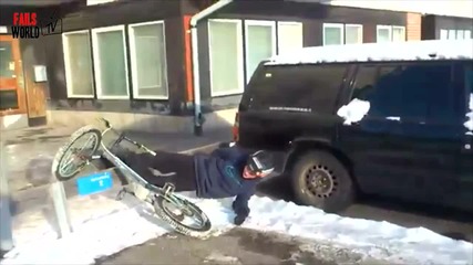 Неприятна изненада с колело