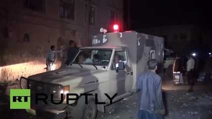 Йемен:Кола-бомба експлоадира до военна болница, десетки ранени