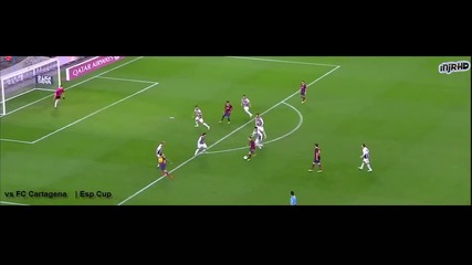 Всички голове на Неймар за Барселона през сезон 2013/14