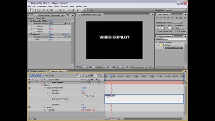 Jumpy Text Tutorial Ae Cs3