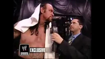 Undertaker след Royal Rumble