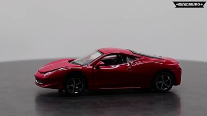 Minicarsbg: Ferrari 458 Italia / Diecast / 1:32
