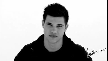 Taylor Lautner - фотосесия и интервю [ Interview Magazine - 2009 ]