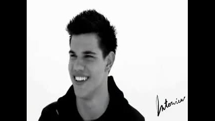 Taylor Lautner Interview + Sexy Photoshoot