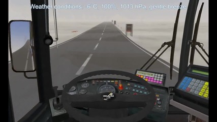 Omsi bus simulator Тест на спирачната система