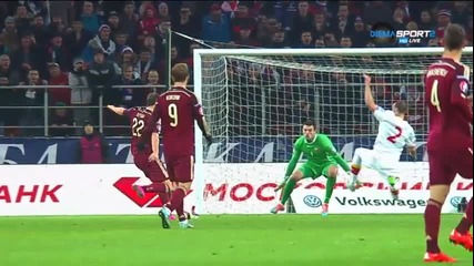 Русия - Черна Гора 2:0