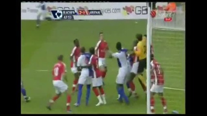 Blackburn vs Arsenal 2 - 1