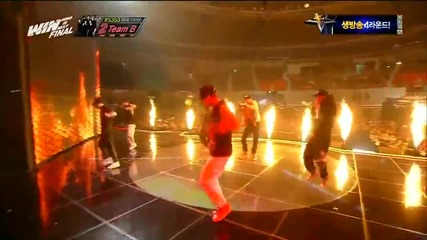 [win : Who Is Next] Final Battle Team B Dance - Shake The World + Turn Up The Music