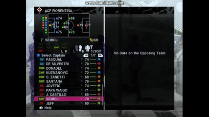 Pes Fiorentina Manager Mode ep 1