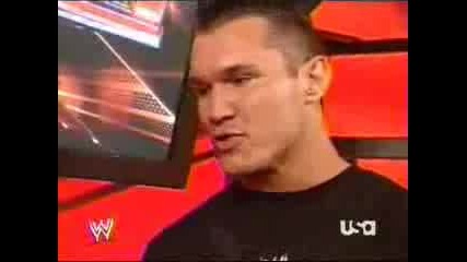 Maria Interviews Randy Orton
