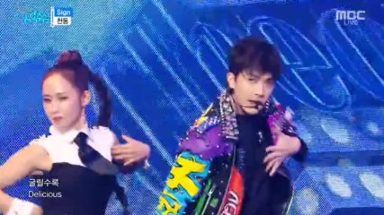 353.1217-10 Thunder(mblaq Park Sang Hyun-бивш член) - Sign, Show! Music Core E534 (171216)