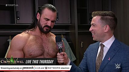 Finn Bálor, Drew McIntyre and Zelina Vega look ahead to WWE Crown Jewel: Raw Talk, Oct. 18, 2021