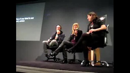 More Q&a with Twilights Robert Pattinson,  Apple Store Soho.