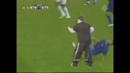 Zinedine Zidane headbutt montage
