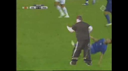 Zinedine Zidane headbutt montage