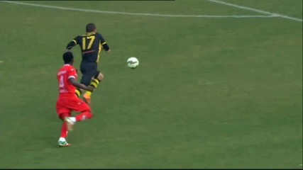 Първото полувреме на Ботев-ЦСКА /2:0/