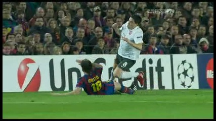 Barcelona vs Arsenal 4 - 1 (champions League) 