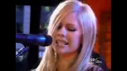 Avril Lavigne - Nobodys Home Acoustic