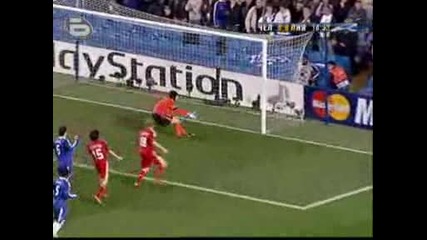 Челси - Ливърпул Страхотен Гол На Fabio Aurelio
