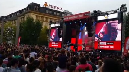 Coca cola the voice happy energy tour 2017 Plovdiv