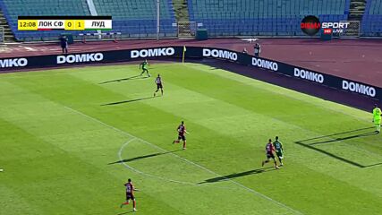 Локо Сф - Лудогорец 0:3 /първо полувреме/