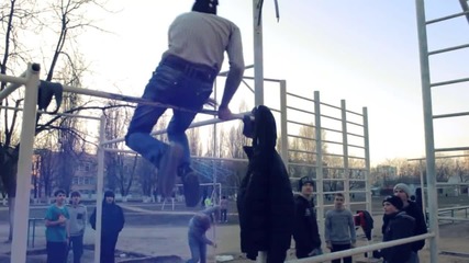 First spring training (street Workout Odessa)