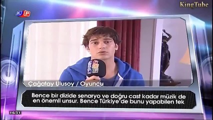 Cagatay Ulusoy talking about [toygar Isikli] 30.05.2014