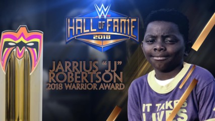Jarrius "JJ" Robertson to receive the 2018 Warrior Award