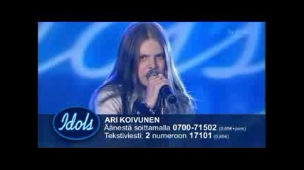Finnish Idol - Ari Koivunen - Black Hole Sun